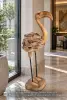 Product image 1 of the product “Flamingo with Metal Feet, 190 cm Height, Teak Root ”